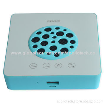 Honeycomb-like Bluetooth Speaker with Built-in Power Bank, 10m RF Range